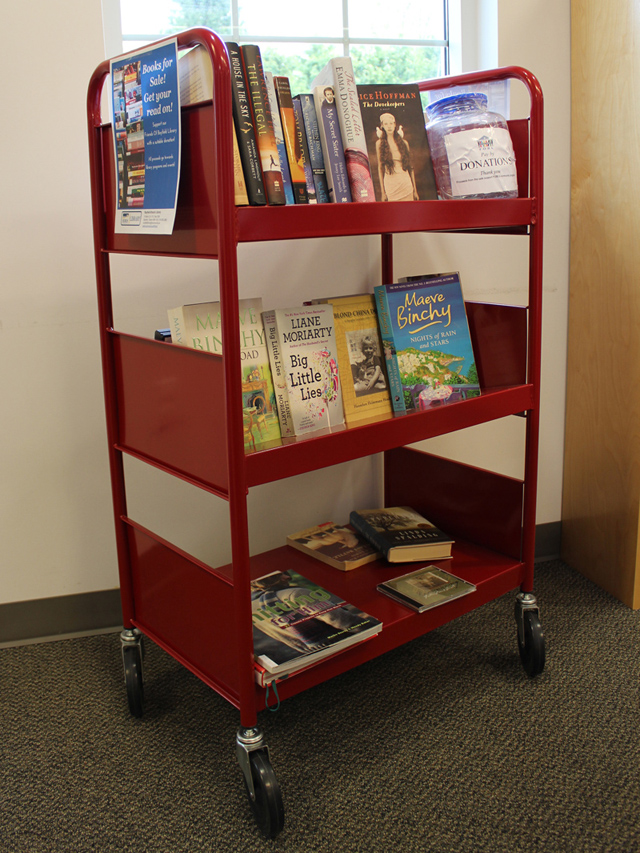 Red Cart Book Sale