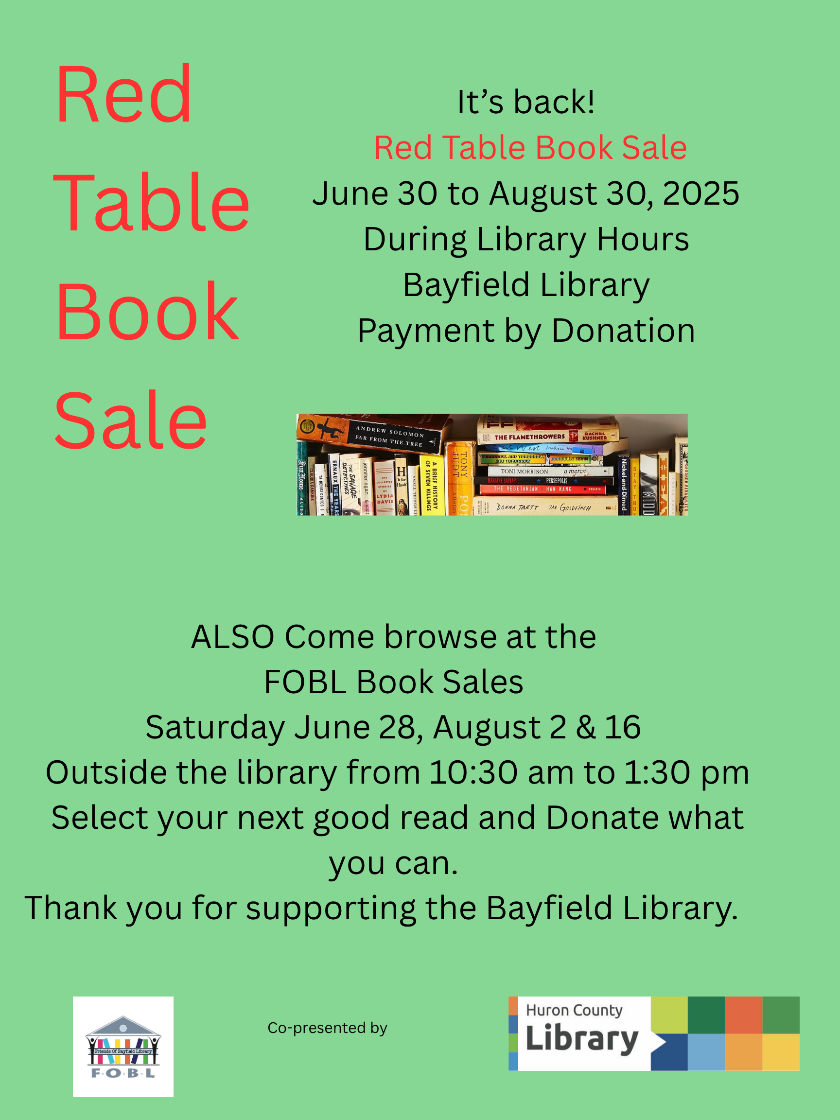 Red Table Book Sale-8